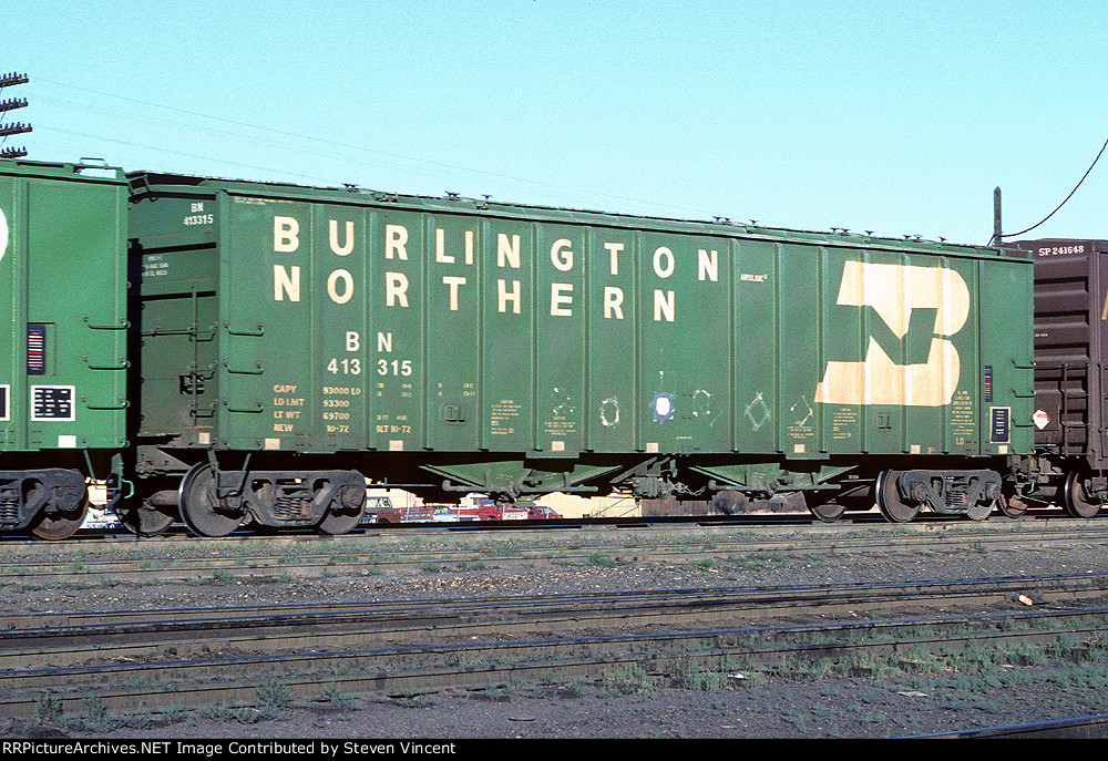 Burlington Northern 4180 Airslide covered hopper BN #413315